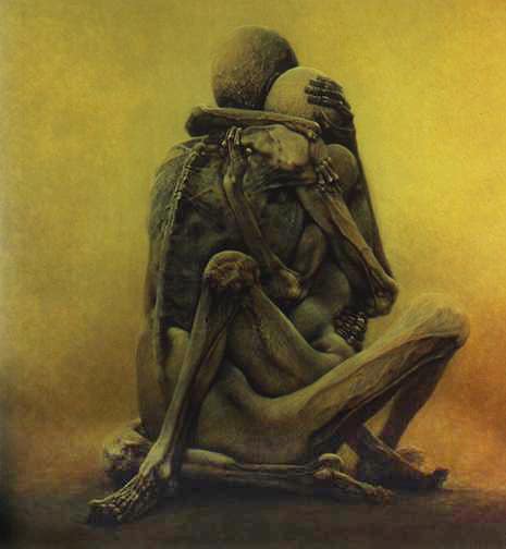 You don't need to have a religious background or belief to conjure up an image of what you believe Hell to be